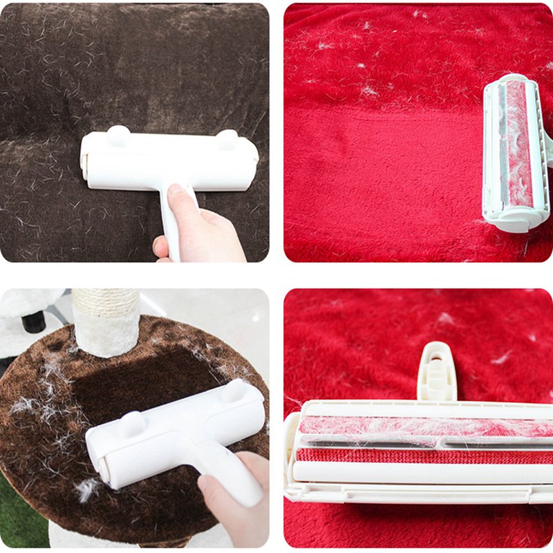 Pet Hair Remover Roller Removing Dog Cat Hair from Furniture self-cleaning Lint Pet Hair Remover